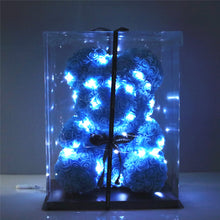 Load image into Gallery viewer, Rose ribbon teddy