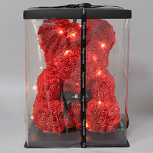 Load image into Gallery viewer, Rose ribbon teddy