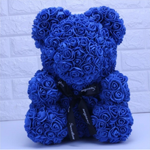 Load image into Gallery viewer, Rose ribbon teddy
